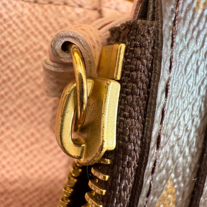 Louis Vuitton Emilie LV長夾/粉色豆豆-4