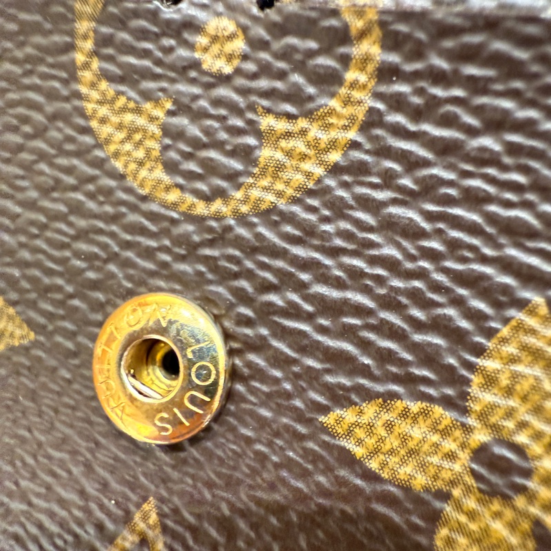 Louis Vuitton Emilie LV長夾/粉色豆豆-5