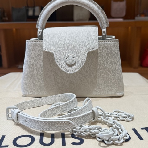 LV Capucines Mini Strap 白雪公主手提肩背包