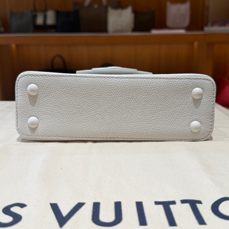 LV Capucines Mini Strap 白雪公主手提肩背包-7