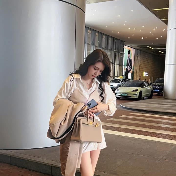 HERMES 愛馬仕 經典 大象灰18 Etoupe Togo牛皮配金扣 Birkin 25 cm 柏金包 B刻2024年購入-22