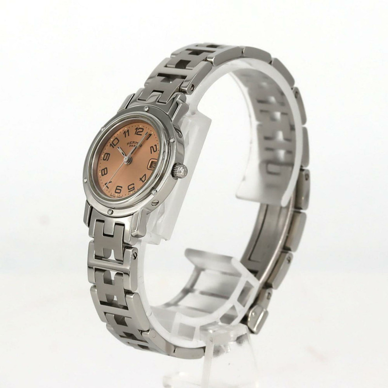 愛馬仕 Clipper CL4.210 不鏽鋼石英錶-1