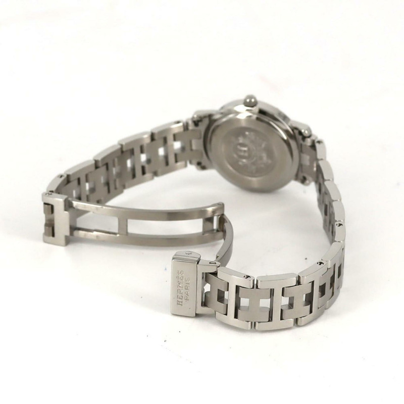 愛馬仕 Clipper CL4.210 不鏽鋼石英錶-6