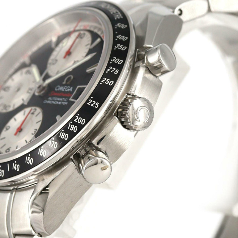 歐米茄超霸系列日期顯示腕錶 3210.51 不鏽鋼自動腕錶-3