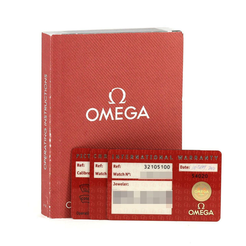 歐米茄超霸系列日期顯示腕錶 3210.51 不鏽鋼自動腕錶-7