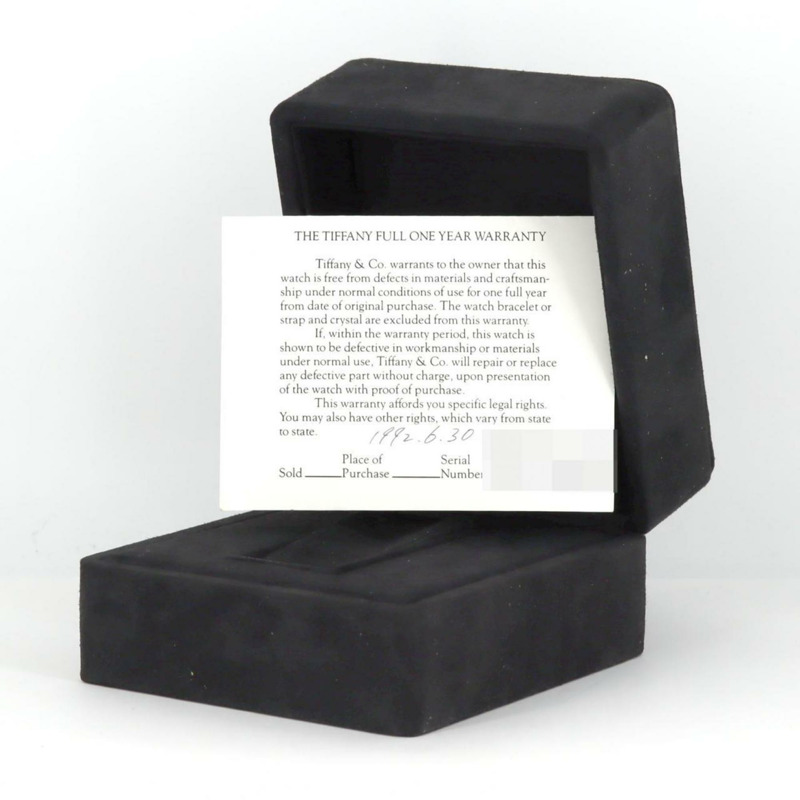 Tiffany Atlas 計時碼錶不鏽鋼石英腕錶-6