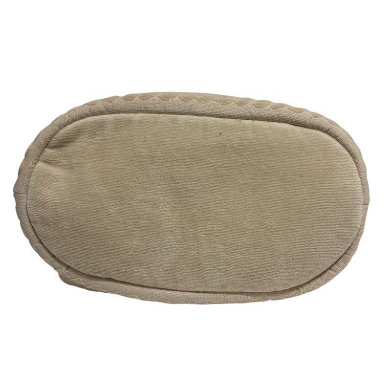 【美收精品】CHANEL 粉白毛巾包組 4-498-7