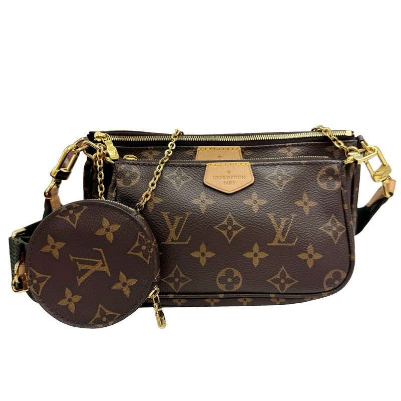 路易威登 (LOUIS VUITTON) 女士多功能手拿包 M44813 RI2280 Monogram 女士單背包-0