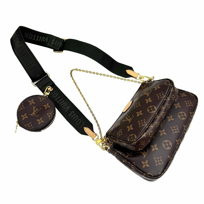 路易威登 (LOUIS VUITTON) 女士多功能手拿包 M44813 RI2280 Monogram 女士單背包-1