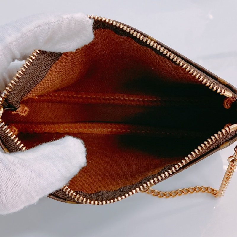 MS0393 LOUIS VUITTON 路易威登經典花紋迷你麻雀包包MINI POCHETTE ACCESSOIRES MONOGRAM CANVAS-12