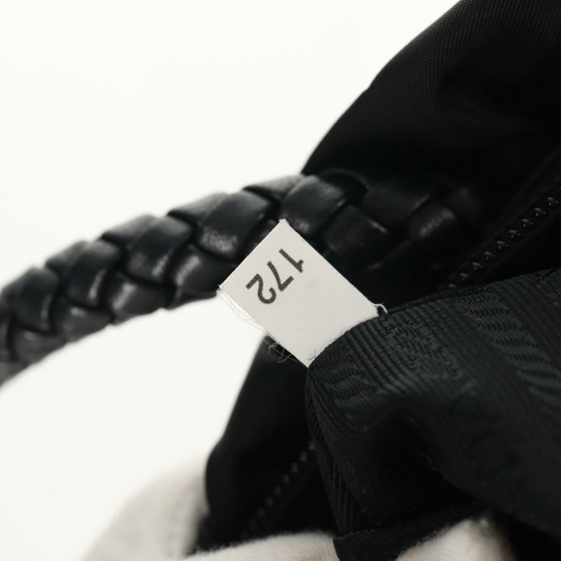 【日本直送】PRADA 尼龍雙肩包 黑色金色 Auth am9761V-9