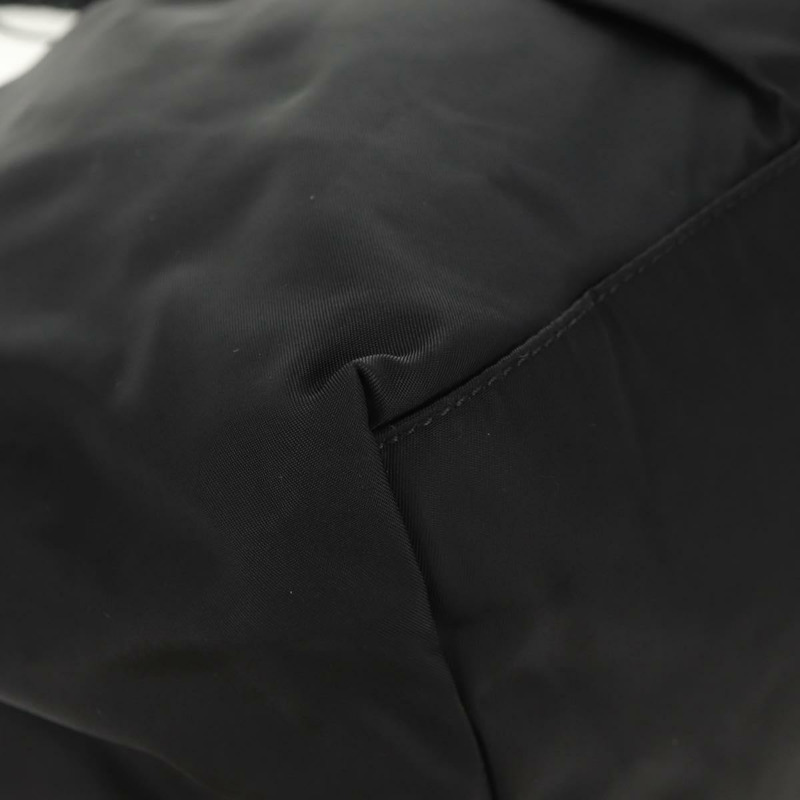 【日本直送】PRADA 尼龍雙肩包 黑色金色 Auth am9761V-16