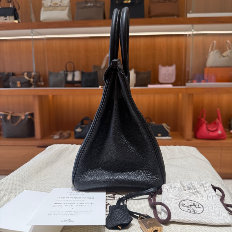 Hermes Birkin 30cm TOGO 愛馬仕鉑金包 Y刻 黑色/金扣-4