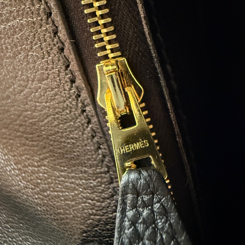 Hermes Birkin 30cm TOGO 愛馬仕鉑金包 Y刻 黑色/金扣-10