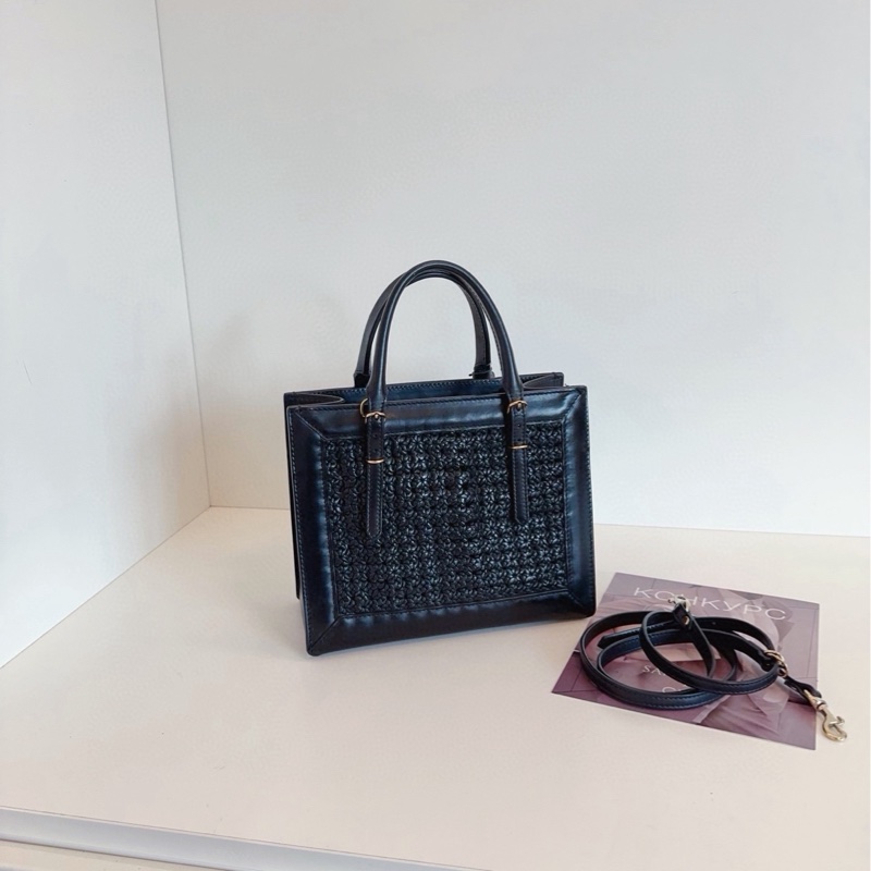 【98新🆕】Balenciaga 黑金特別款全皮編織小方包 mini 手提包單肩包-2