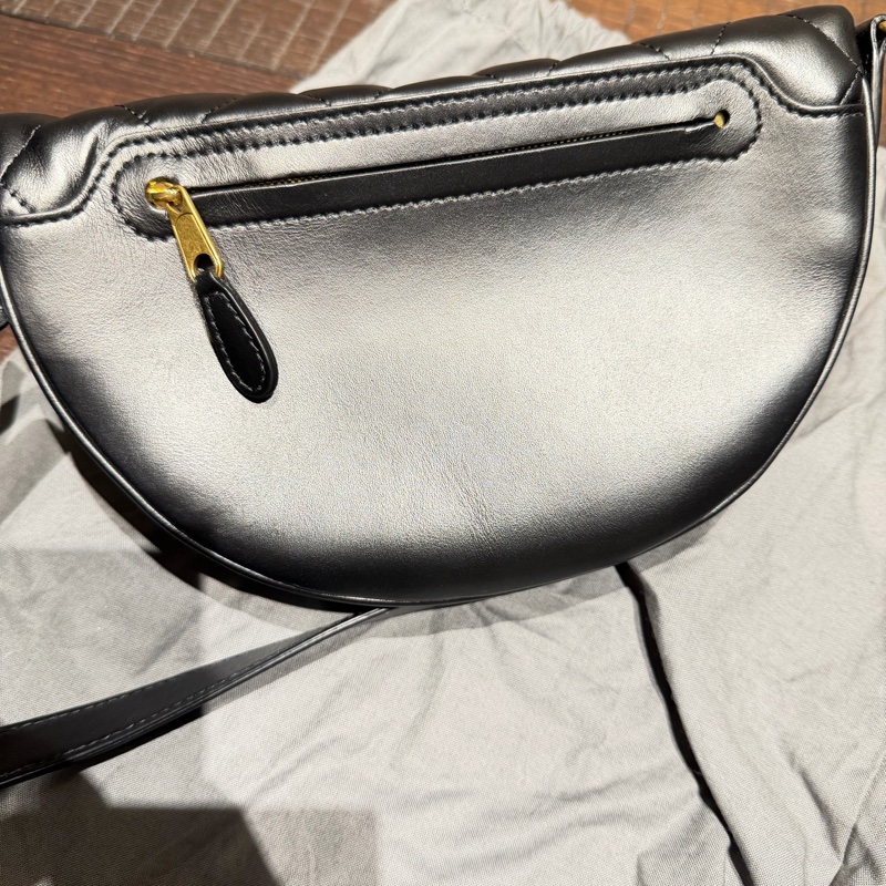 Balenciaga 巴黎世家 99新艾菲爾鐵塔鏈條裝飾 腰包/斜挎包-3