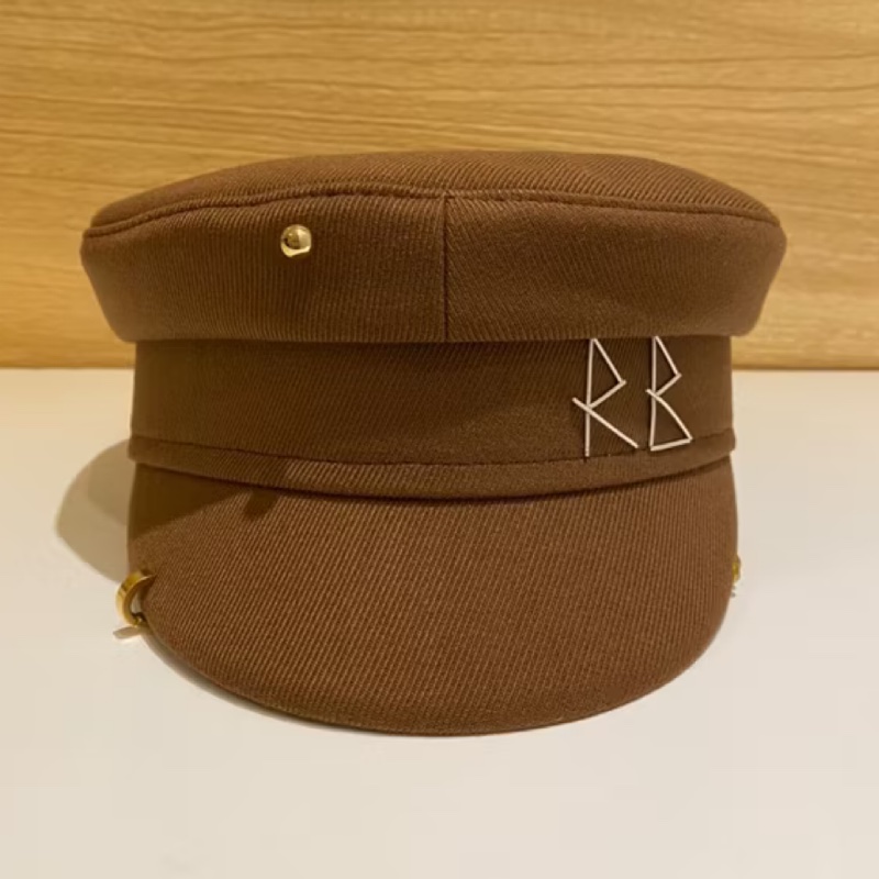 RUSLAN BAGINSKIY報童帽 男孩帽 棉料軍帽-3