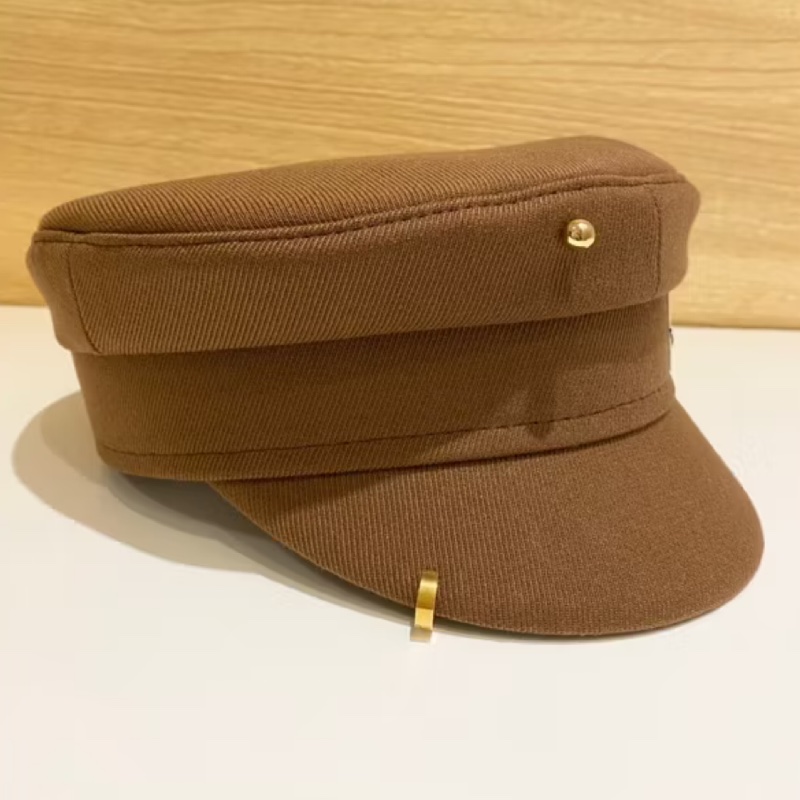 RUSLAN BAGINSKIY報童帽 男孩帽 棉料軍帽-5