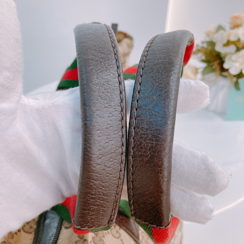 MS0394 GUCCI 古馳經典花紋單肩包包GG SUPREME 25CM TOTE BAG WITH ZIPPER CANVAS-27