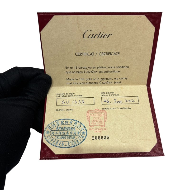 【美收精品】CARTIER金銀三環戒指 4-530-8