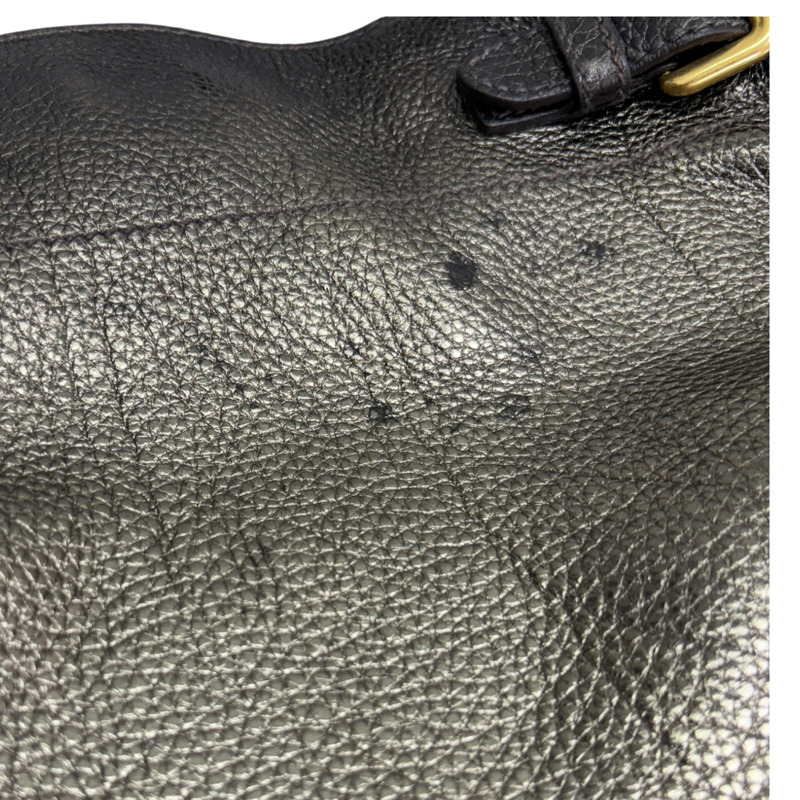 金屬棕色 Daino 皮革 肩背包【PRADA 普拉達】 BR3778 BR3778-9