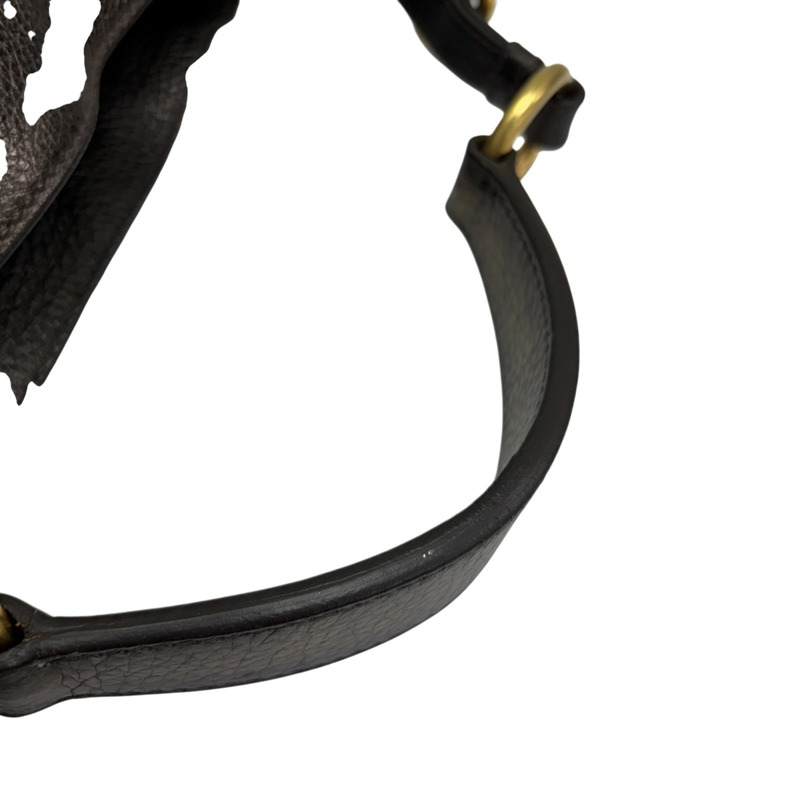 金屬棕色 Daino 皮革 肩背包【PRADA 普拉達】 BR3778 BR3778-10