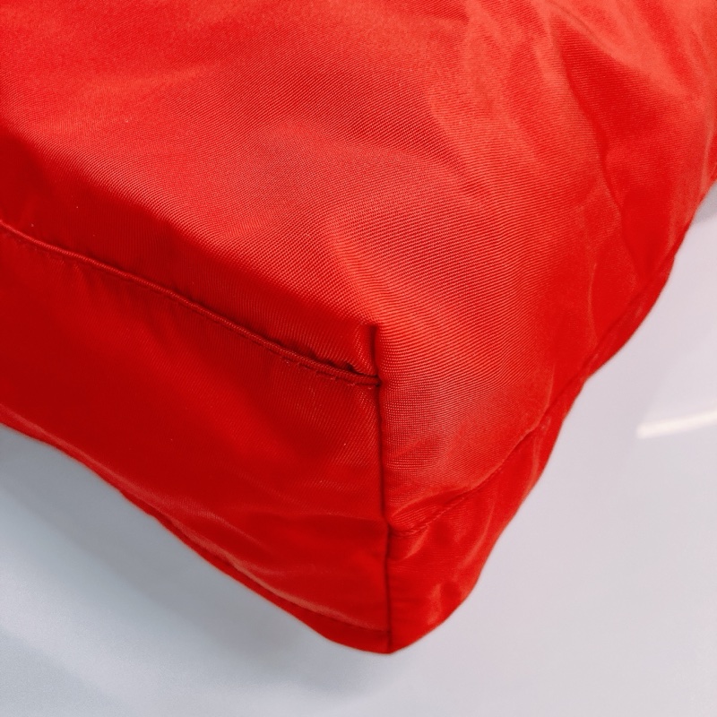 MS0395 PRADA 普特拉白色熊仔尼龍手拿包包TEDDY BEAR 30CM TOTE BAG NYLON-9