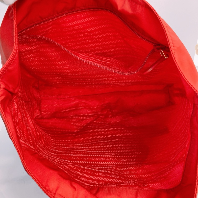 MS0395 PRADA 普特拉白色熊仔尼龍手拿包包TEDDY BEAR 30CM TOTE BAG NYLON-22