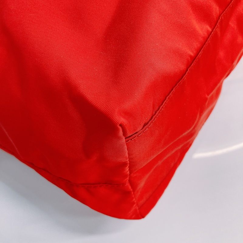 MS0395 PRADA 普特拉白色熊仔尼龍手拿包包TEDDY BEAR 30CM TOTE BAG NYLON-27