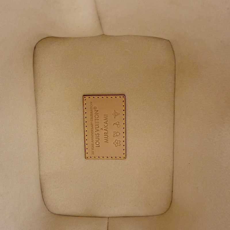 Louis Vuitton x TM All In BB 村上隆白三彩水桶包-8