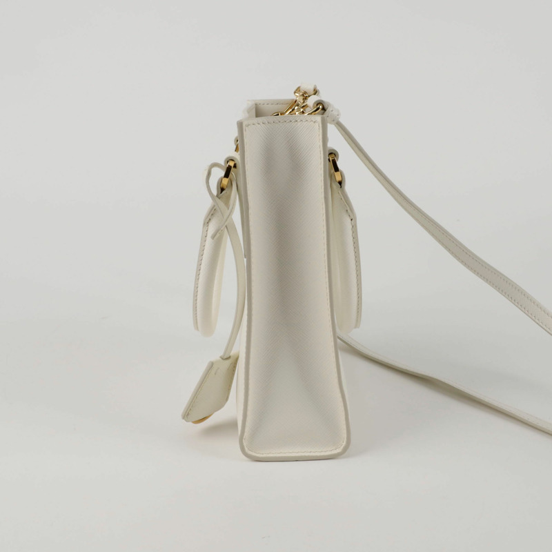 PRADA 1BA358 三角形標誌迷你手提單肩包-2