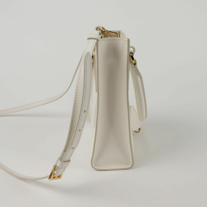 PRADA 1BA358 三角形標誌迷你手提單肩包-4