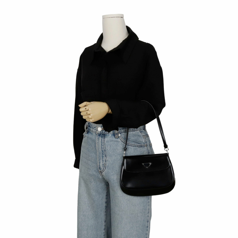 PRADA Cleos翻蓋肩背包 1BD311-9