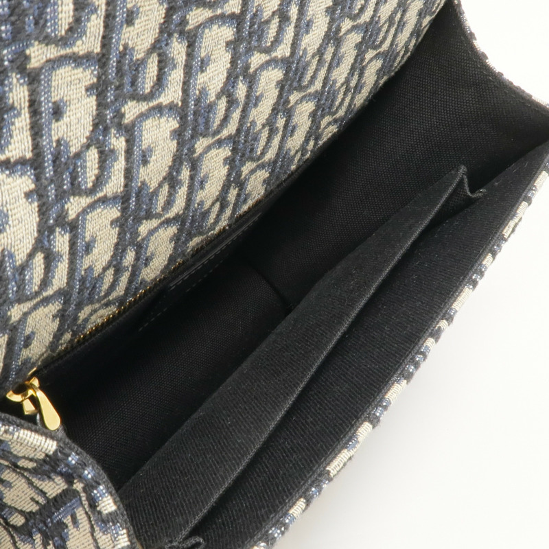 Dior 帆布Oblique 30 Montaigne金扣肩背袋-4