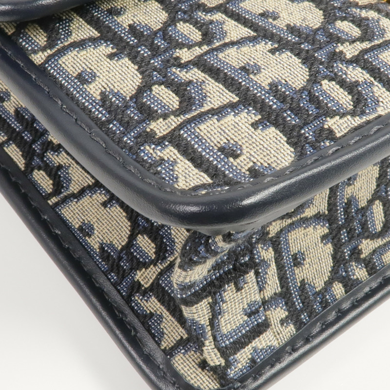 Dior 帆布Oblique 30 Montaigne金扣肩背袋-11