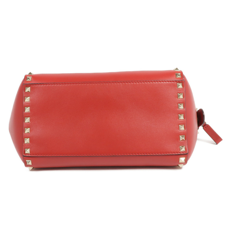 Valentino 牛皮皮革2way Shoulder Bag金扣手挽肩背兩用袋-3