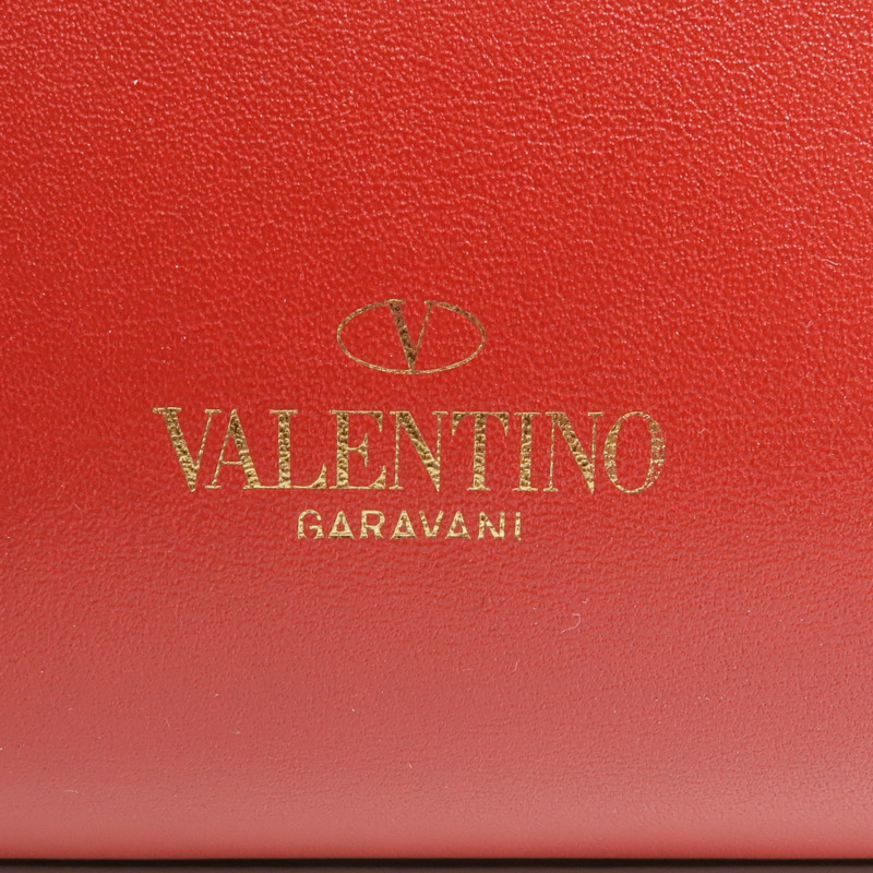 Valentino 牛皮皮革2way Shoulder Bag金扣手挽肩背兩用袋-9