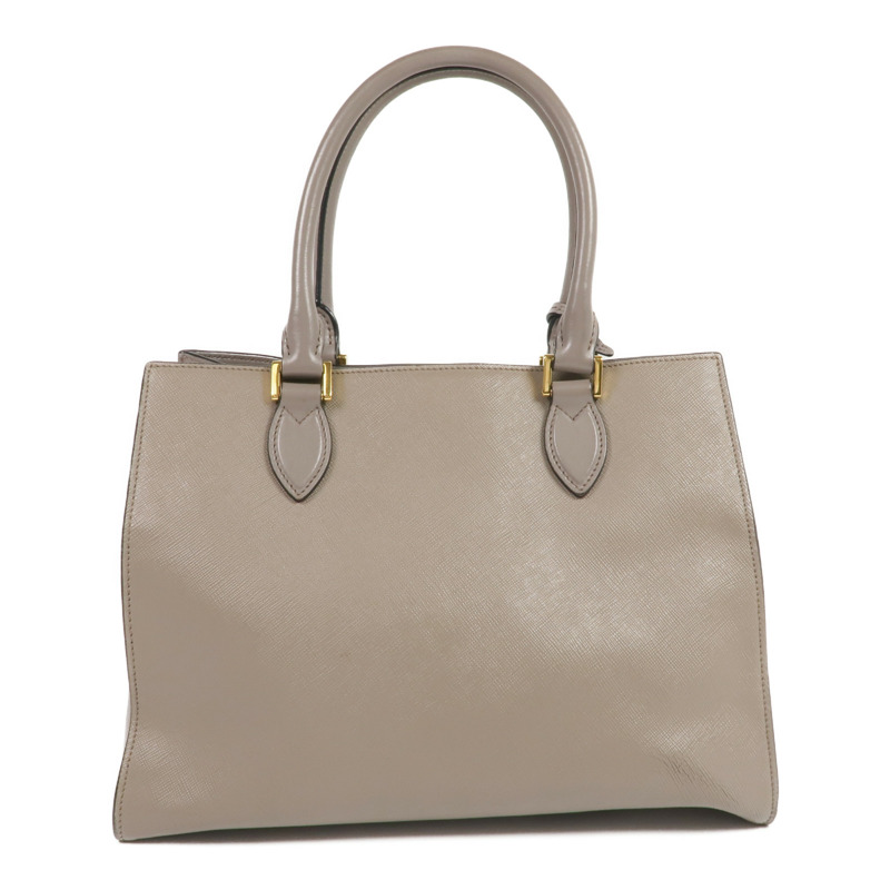 PRADA Saffiano皮革2Way Shoulder Bag金扣手挽肩背兩用袋-1