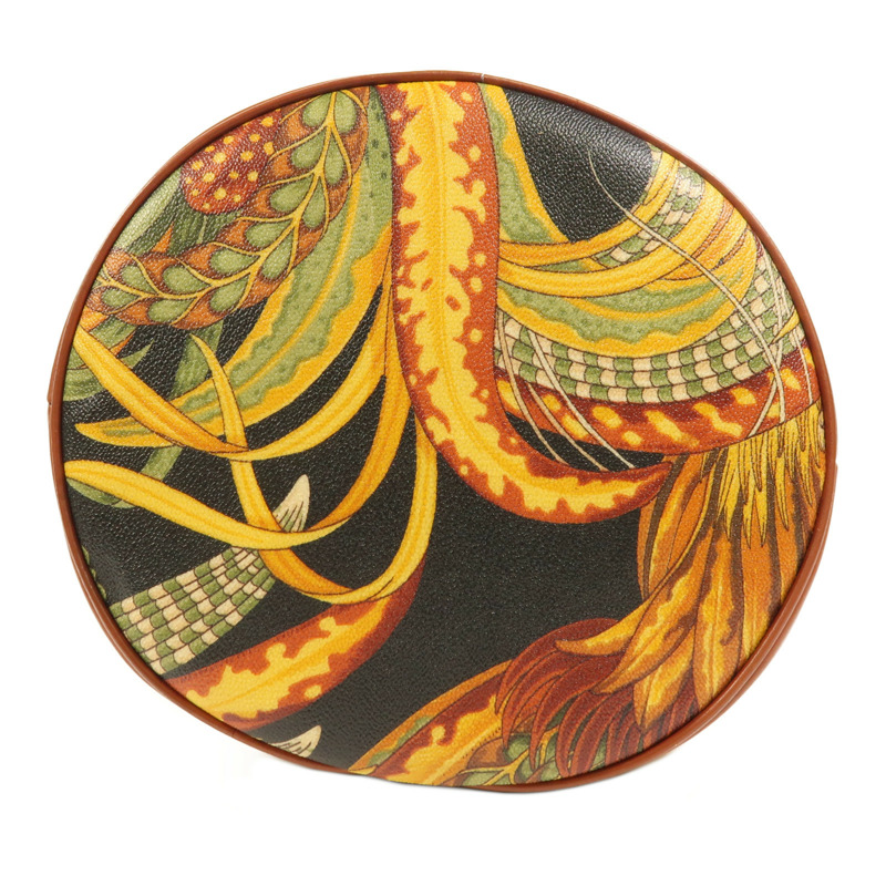 Salvatore Ferragamo 塗層帆布/牛皮皮革Rucksack金扣背包-3