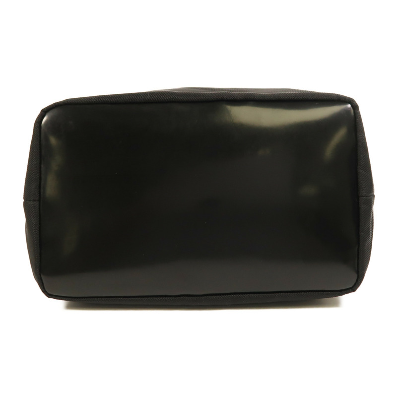 GUCCI 尼龍/漆皮皮革Shoulder Bag銀扣肩背袋-3