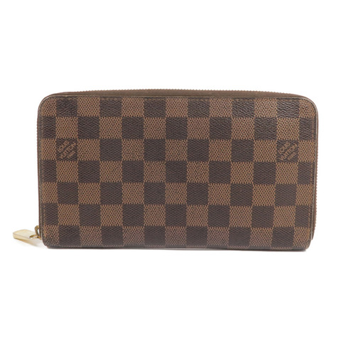 LOUIS VUITTON Damier Zippy Organizer金扣長錢包