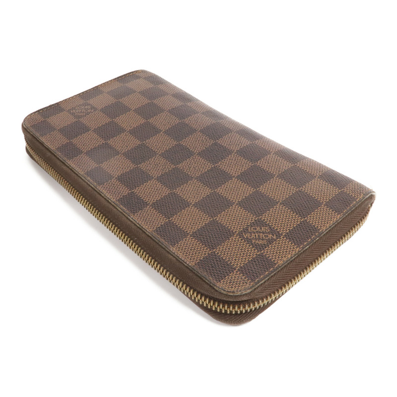 LOUIS VUITTON Damier Zippy Organizer金扣長錢包-4