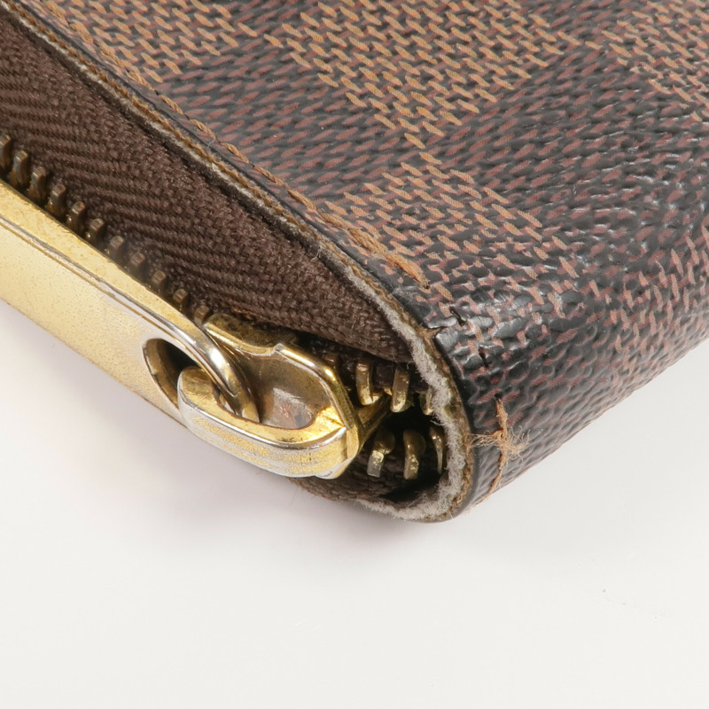 LOUIS VUITTON Damier Zippy Organizer金扣長錢包-10