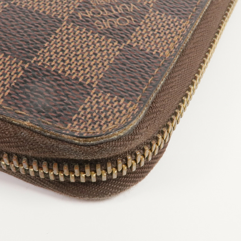 LOUIS VUITTON Damier Zippy Organizer金扣長錢包-12