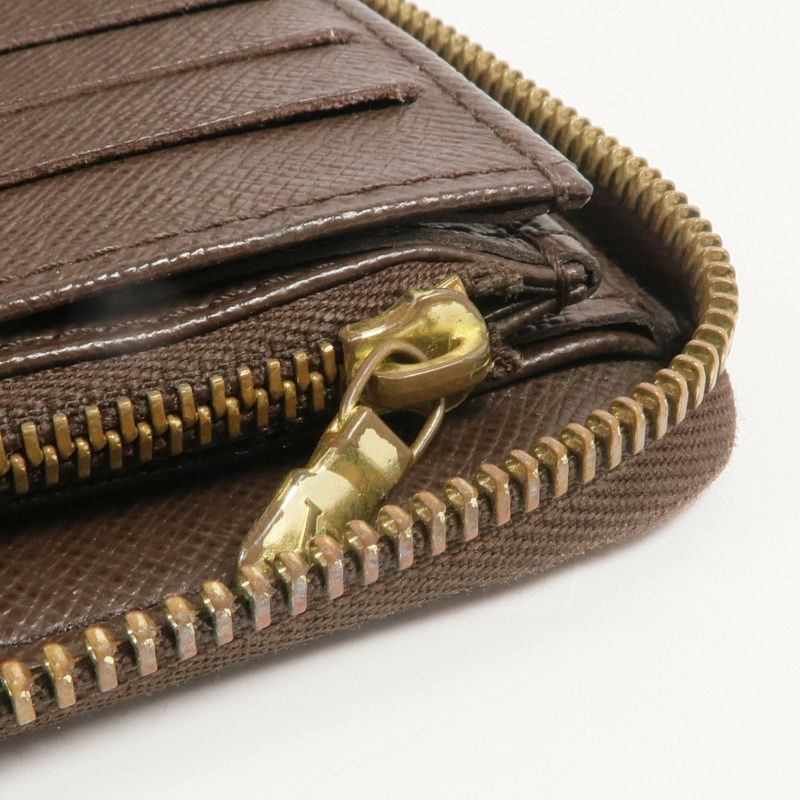 LOUIS VUITTON Damier Zippy Organizer金扣長錢包-15