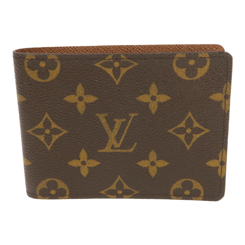 LOUIS VUITTON Monogram Multiple Wallet錢包-0