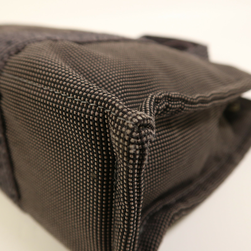 HERMES 帆布Herline銀扣手挽袋-8