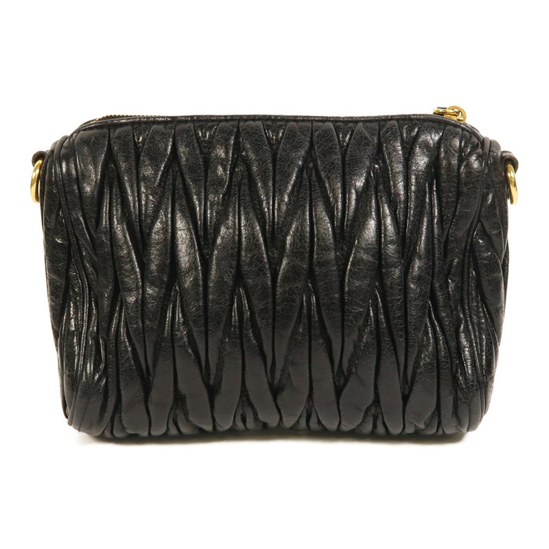 Miu Miu 牛皮皮革Shoulder Bag金扣肩背袋-1