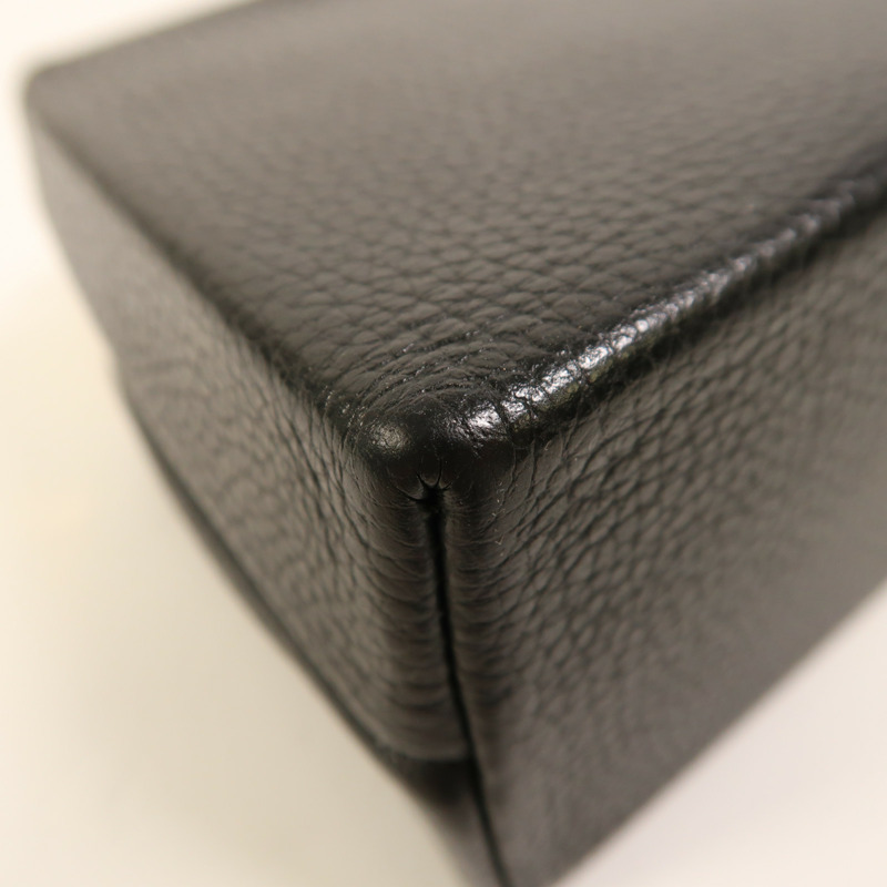 MOSCHINO 牛皮皮革Chain Shoulder金扣鏈帶肩背袋-11