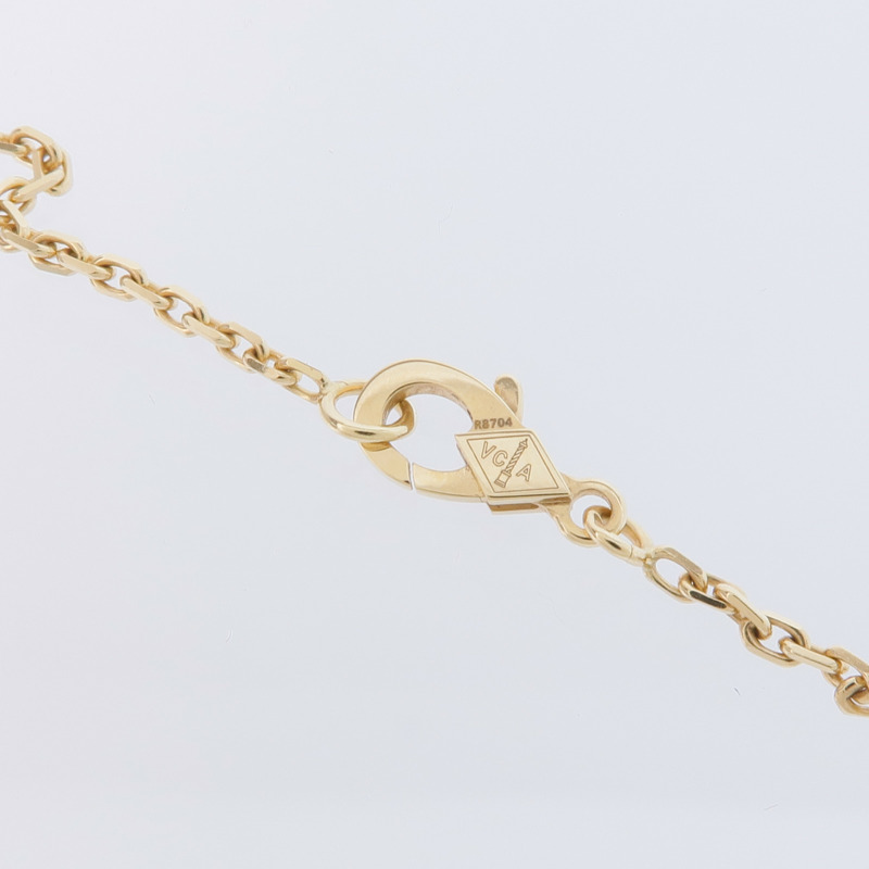 Van Cleef & Arpels 18K黃金Magic Alhambra long Necklace項鍊-4